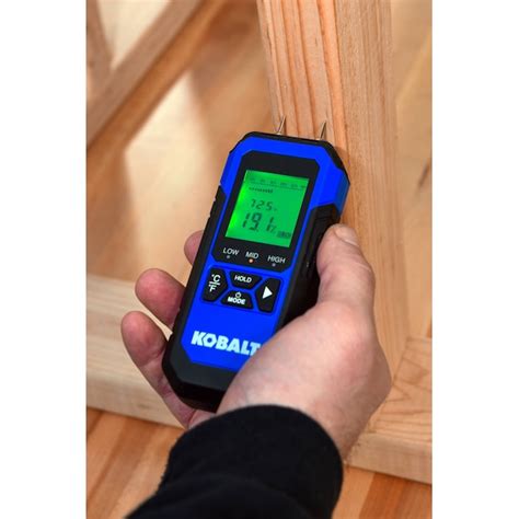 custom kobalt moisture meter manual|lowes kobalt moisture meter.